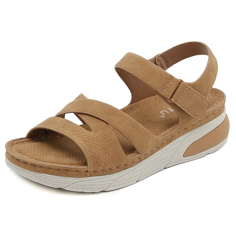 Sandália Ortopédica EVORÁ em couro -   Suavidade e Estabilidade para seus pés - PROMOÇÃO VERÃO DE OFERTAS (45%OFF)