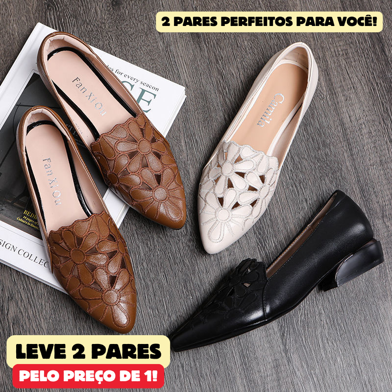 Sapatilha Mademoiselle Ortopédica - Acabe hoje com suas dores nos Pés - PROMO DE SETEMBRO (COMPRE 1 LEVE 2) + BRINDE