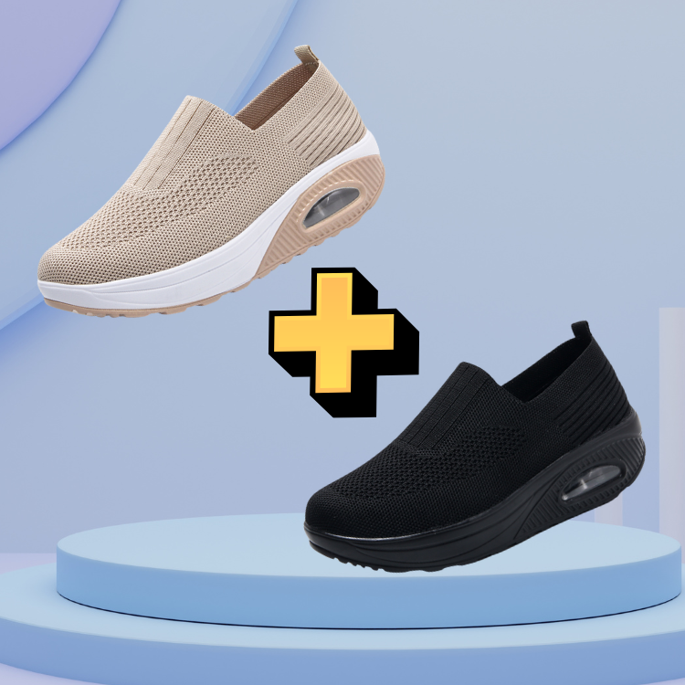 [MEGA PROMOÇÃO MÊS DO CONSUMIDOR] Compre 01 Leve 02 - Tênis Ortopédico Mondare Confort + Brinde meia compressiva SkinSoft