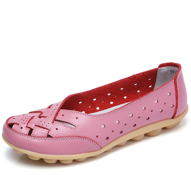 PROMOÇÃO VERÃO DE OFERTAS! (65%OFF) - O Mais Confortável, Leve e Bonito do Momento - Sapato Feminino Orto Flats