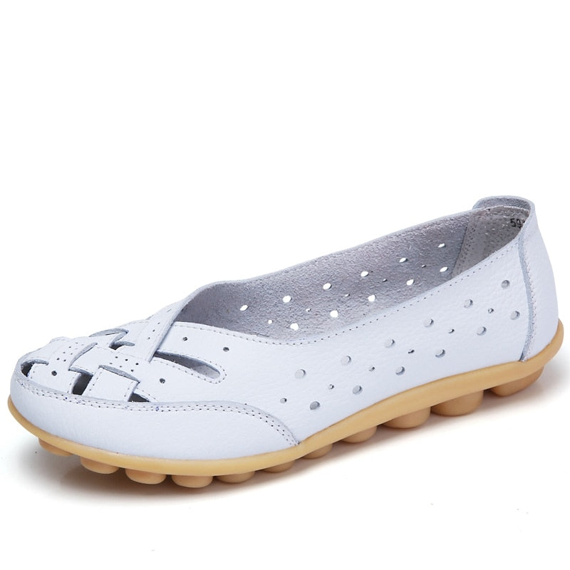 PROMOÇÃO VERÃO DE OFERTAS! (65%OFF) - O Mais Confortável, Leve e Bonito do Momento - Sapato Feminino Orto Flats