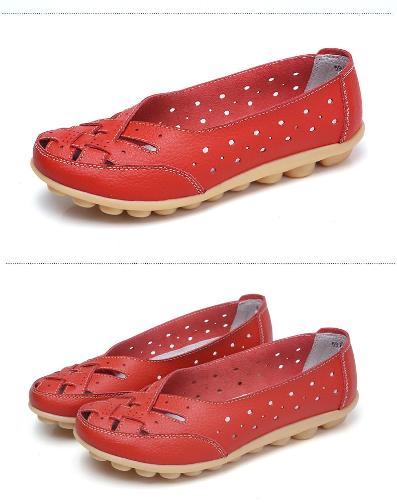 PROMOÇÃO VERÃO DE OFERTAS! (65%OFF) - O Mais Confortável, Leve e Bonito do Momento - Sapato Feminino Orto Flats
