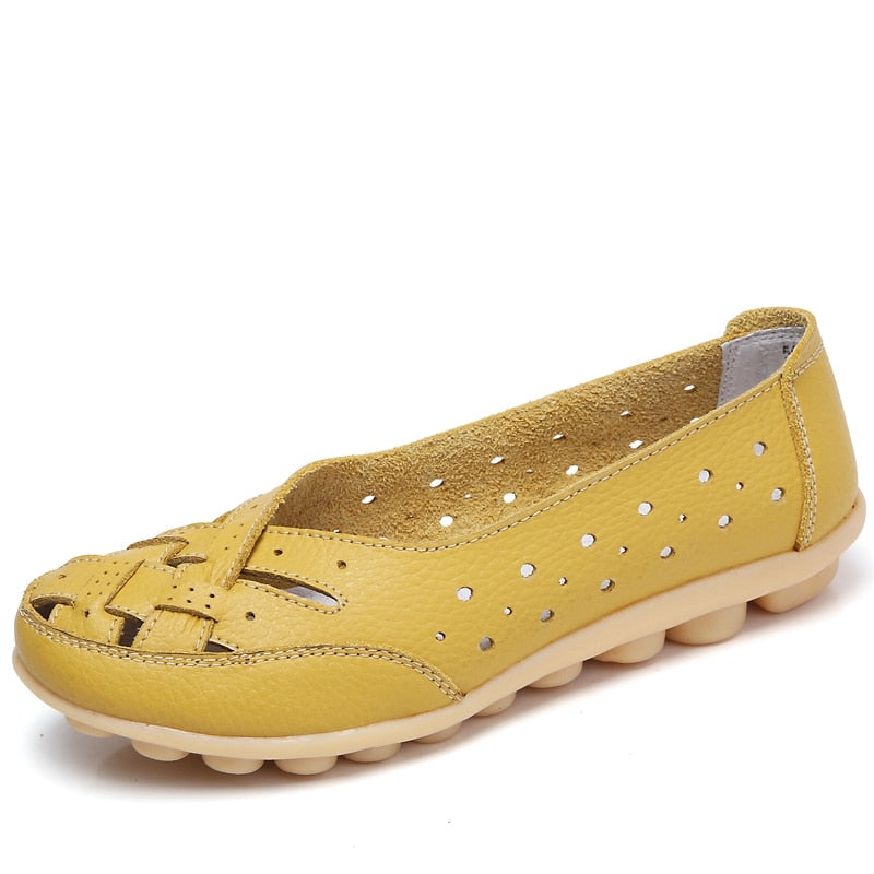 PROMOÇÃO VERÃO DE OFERTAS! (65%OFF) - O Mais Confortável, Leve e Bonito do Momento - Sapato Feminino Orto Flats