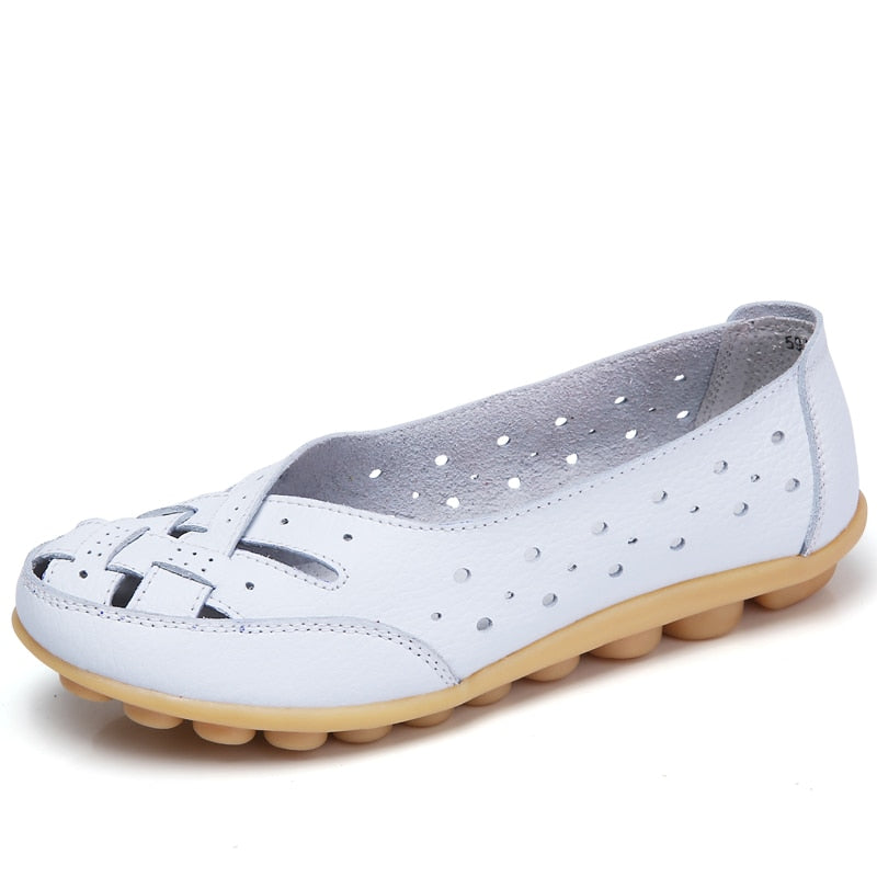 PROMOÇÃO VERÃO DE OFERTAS! (65%OFF) - O Mais Confortável, Leve e Bonito do Momento - Sapato Feminino Orto Flats