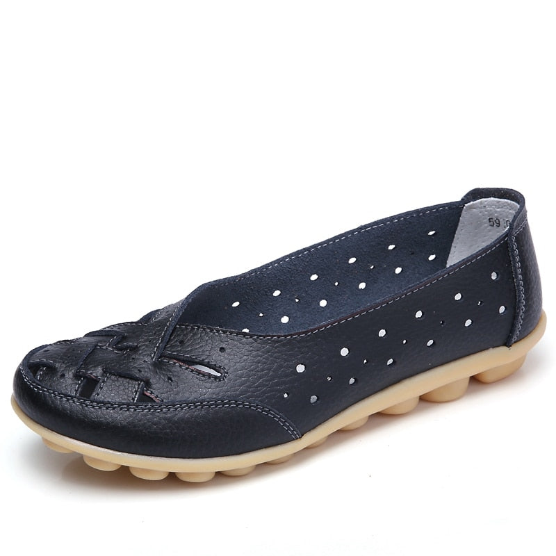 PROMOÇÃO VERÃO DE OFERTAS! (65%OFF) - O Mais Confortável, Leve e Bonito do Momento - Sapato Feminino Orto Flats