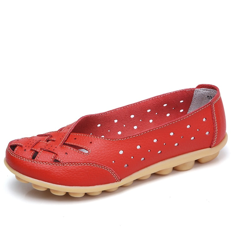 PROMOÇÃO VERÃO DE OFERTAS! (65%OFF) - O Mais Confortável, Leve e Bonito do Momento - Sapato Feminino Orto Flats