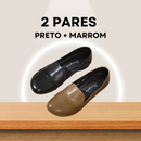 [LEVE 2 PAGUE 1] Sapatilha em Couro Ortopédica FlexCalm® - A solução ideal para o conforto dos pés! - PROMO MÊS DE JUNHO + BRINDE EXCLUSIVO