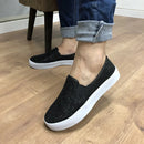 [MEGA PROMOÇÃO MÊS DO CONSUMIDOR] - COMBO OKAY!  2 PARES - Tênis Ortopédico SlimFit Branco + Slip Ortopédico Nobuc Glitter