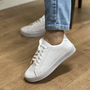 [MEGA PROMOÇÃO MÊS DO CONSUMIDOR] - COMBO OKAY!  2 PARES - Tênis Ortopédico SlimFit Branco + Slip Ortopédico Nobuc Glitter